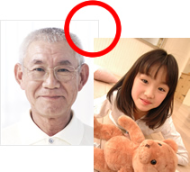 よい似顔絵しゃしん